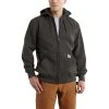 Carhartt Sweatshirts: Men's 100614 306 Peat Rain Defender Zip Front Hooded Sweatshirt -Work Attire Shop 100614 306