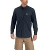 Carhartt Shirt Men's: 102538 412 Navy Long Sleeve Rugged Professional