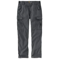 Carhartt Pants: Men's 103574 029 Rugged Flex Relaxed Fit Canvas Cargo Work Pant