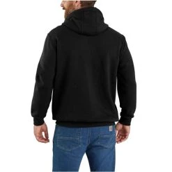 Carhartt Sweatshirts: Men's 105192 BLK Black Loose Fit Midweight Carhartt C Graphic Sweatshirt -Work Attire Shop 105192 blk 1