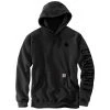Carhartt Sweatshirts: Men's 105940 BLK Black Loose Fit Rain Defender C Graphic Logo Sweatshirt 2 Carhartt Sweatshirts: Men's 105940 BLK Black Loose Fit Rain Defender C Graphic Logo Sweatshirt -Work Attire Shop 105940 blk mf23 e