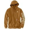 Carhartt Sweatshirts: Men's 105940 BRN Carhartt Brown Loose Fit Rain Defender C Graphic Logo Sweatshirt 2 Carhartt Sweatshirts: Men's 105940 BRN Carhartt Brown Loose Fit Rain Defender C Graphic Logo Sweatshirt -Work Attire Shop 105940 brn mf22 e v2
