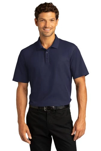 Port Authority Shirts: Men's K810 TNVY True Navy SuperPro React Polo Shirt 3 Port Authority Shirts: Men's K810 TNVY True Navy SuperPro React Polo Shirt