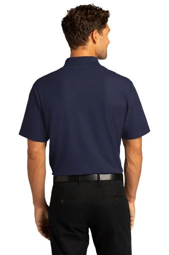 Port Authority Shirts: Men's K810 TNVY True Navy SuperPro React Polo Shirt 6 Port Authority Shirts: Men's K810 TNVY True Navy SuperPro React Polo Shirt - Image 4