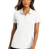 Port Authority Shirts: Women's LK810 WHT White SuperPro React Polo Shirt 1 Port Authority Shirts: Women's LK810 WHT White SuperPro React Polo Shirt -Work Attire Shop 10874 white 1 lk810whitemodelfront 337w
