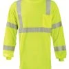 OccuNomix Shirts: Men's LUX TLSP3B Yellow Segmented Tape Long Sleeve Class 3 T-Shirt -Work Attire Shop 16b1c2e063ffe45aab4ef7d3d01b