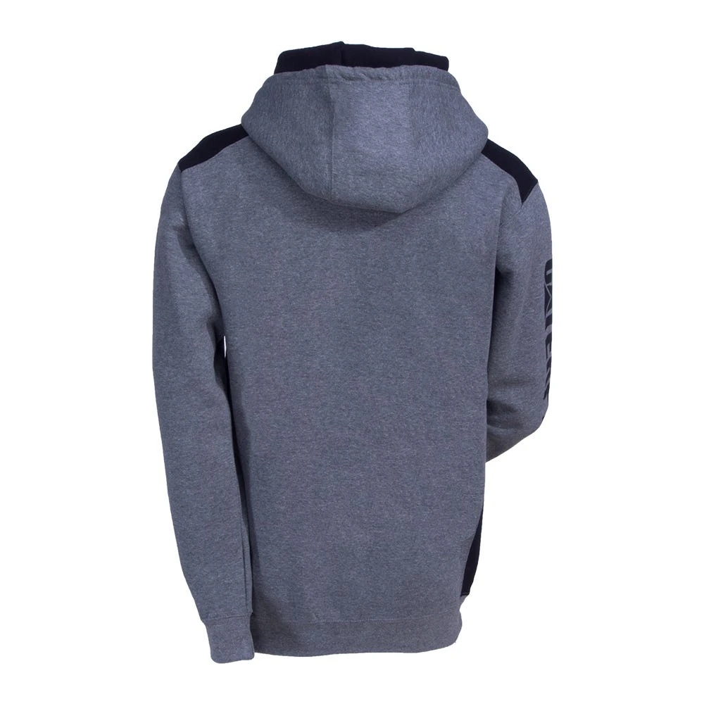 CAT Apparel Sweatshirts: Men's 1910802 004 Grey Logo Panel Hooded Sweatshirt 4 CAT Apparel Sweatshirts: Men's 1910802 004 Grey Logo Panel Hooded Sweatshirt - Image 2