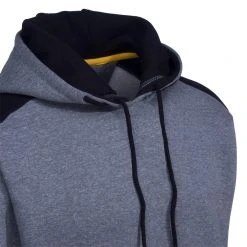 CAT Apparel Sweatshirts: Men's 1910802 004 Grey Logo Panel Hooded Sweatshirt 10 CAT Apparel Sweatshirts: Men's 1910802 004 Grey Logo Panel Hooded Sweatshirt -Work Attire Shop 1910802 004 4