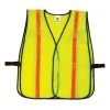 Ergodyne Vest: 8040HL Lime GloWear Non Certified Standard Hi Gloss Vest -Work Attire Shop 20080 8040hl safety vest lime front 1 1