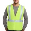 CornerStone Vests: High Visibility Yellow Safety Vest CSV400 2 CornerStone Vests: High Visibility Yellow Safety Vest CSV400 -Work Attire Shop 2377 sftyyellow 1 csv400sftyyellowmodelfront1 337w