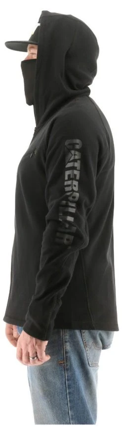 CAT Apparel: Men's 2910489 10121 Pitch Black Viraloff Hooded Sweatshirt 10 CAT Apparel: Men's 2910489 10121 Pitch Black Viraloff Hooded Sweatshirt -Work Attire Shop 2910489 10121 1