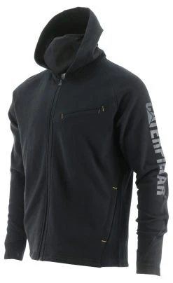 CAT Apparel: Men's 2910489 10121 Pitch Black Viraloff Hooded Sweatshirt 11 CAT Apparel: Men's 2910489 10121 Pitch Black Viraloff Hooded Sweatshirt -Work Attire Shop 2910489 10121 3