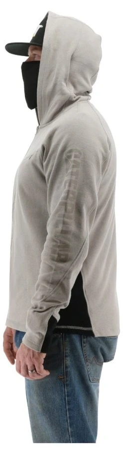 CAT Apparel: Men's 2910489 12670 Drizzle Viraloff Hooded Sweatshirt -Work Attire Shop 2910489 12670 1