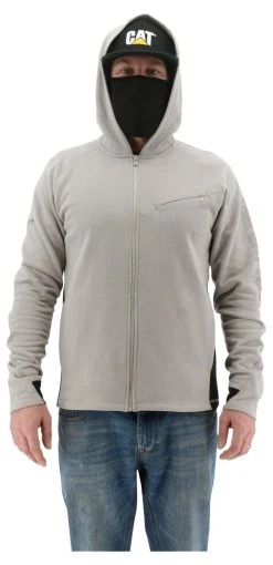 CAT Apparel: Men's 2910489 12670 Drizzle Viraloff Hooded Sweatshirt