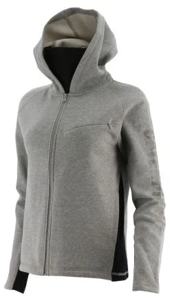 CAT Apparel: Women's 2910490 10122 Heather Grey Viraloff Hooded Sweatshirt