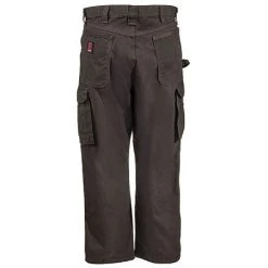 Wrangler Riggs Pants: Men's Dark Brown 3W060 DB Ripstop Ranger Pants -Work Attire Shop 3w060db wranglerb 01