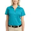 Port Authority Shirts: Women's L527 DTB Deep Teal Blue Ladies Tech Pique Polo 2 Port Authority Shirts: Women's L527 DTB Deep Teal Blue Ladies Tech Pique Polo -Work Attire Shop 4725 deeptealblue 1 l527deeptealbluemodelfront 1200w