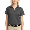 Port Authority Shirts: Women's L527 GS Grey Smoke Tech Pique Polo 1 Port Authority Shirts: Women's L527 GS Grey Smoke Tech Pique Polo -Work Attire Shop 4725 greysmoke 1 l527greysmokemodelfront 337w