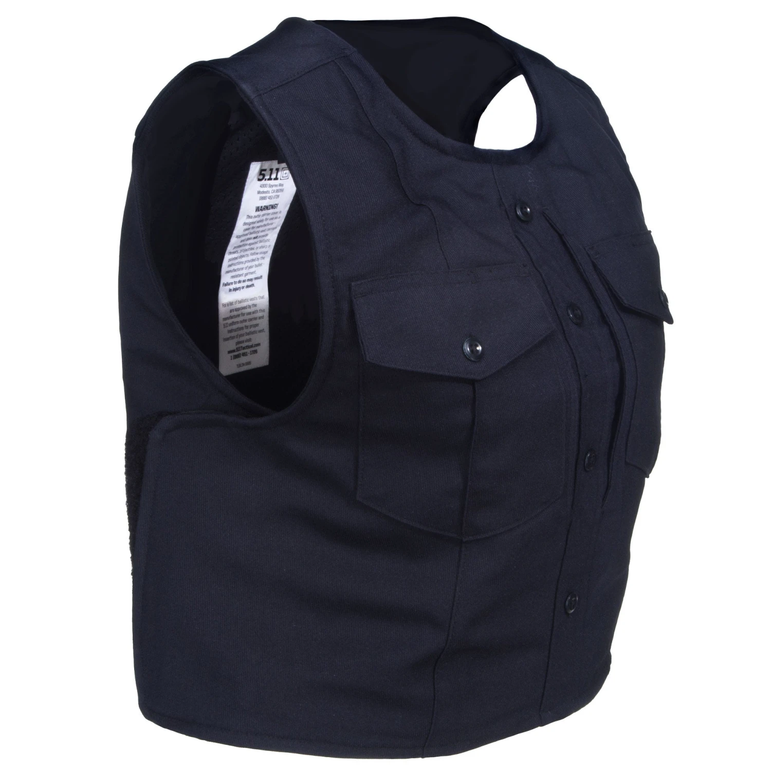 5.11 Tactical Shirts: Women's Class B Uniform Outer Carrier 49031 750 Midnight Navy Shirt 7 5.11 Tactical Shirts: Women's Class B Uniform Outer Carrier 49031 750 Midnight Navy Shirt - Image 5