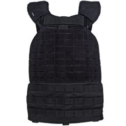 5.11 Tactical: Men's 56100 019 Black TacTec Abrasion-Resistant Plate Carrier -Work Attire Shop 5.11 56100 019 b 01