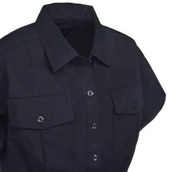 5.11 Tactical Shirts: Women's 61016 750 Midnight Navy PDU Class A Short Sleeve Stryke Shirt