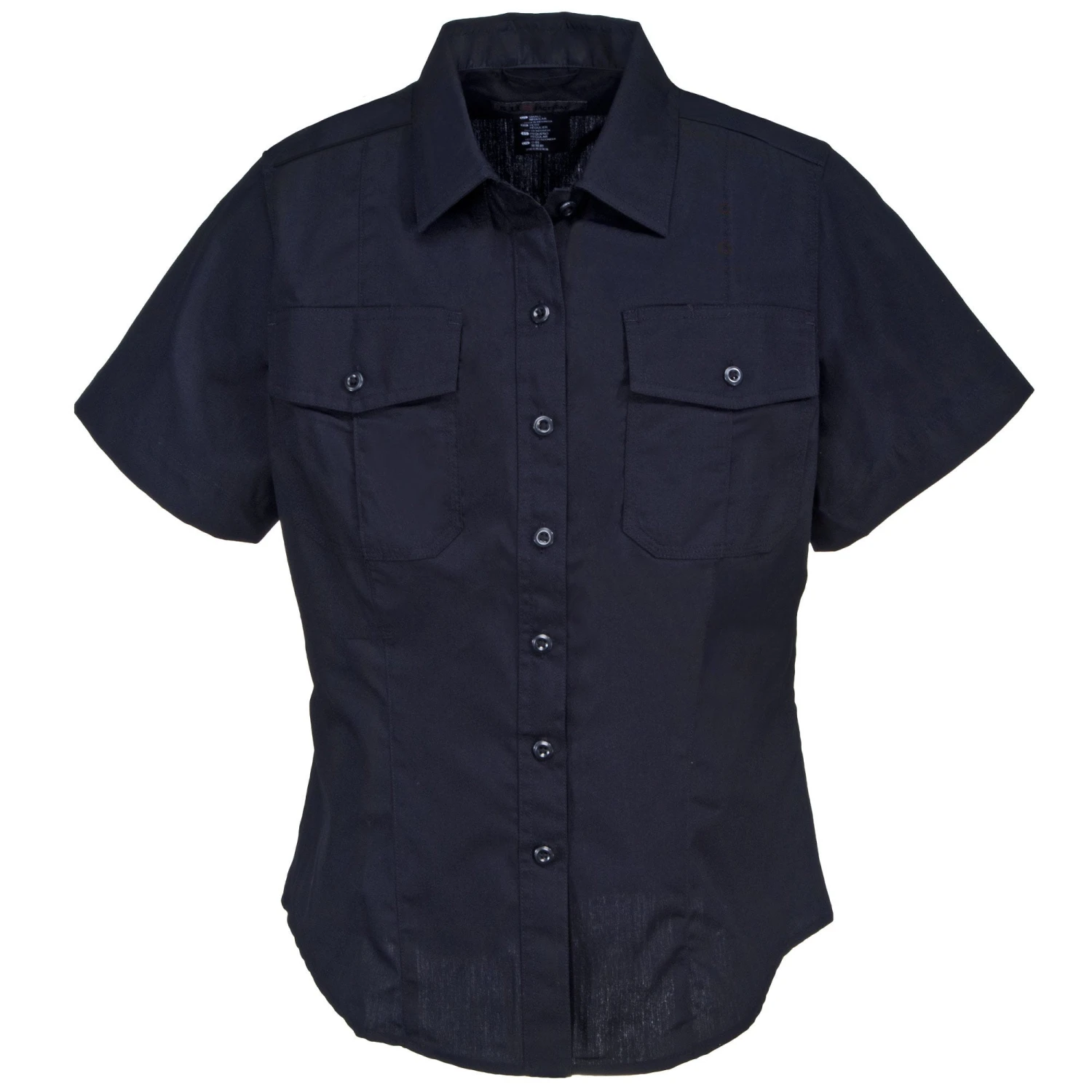 5.11 Tactical Shirts: Women's 61016 750 Midnight Navy PDU Class A Short Sleeve Stryke Shirt 4 5.11 Tactical Shirts: Women's 61016 750 Midnight Navy PDU Class A Short Sleeve Stryke Shirt - Image 2