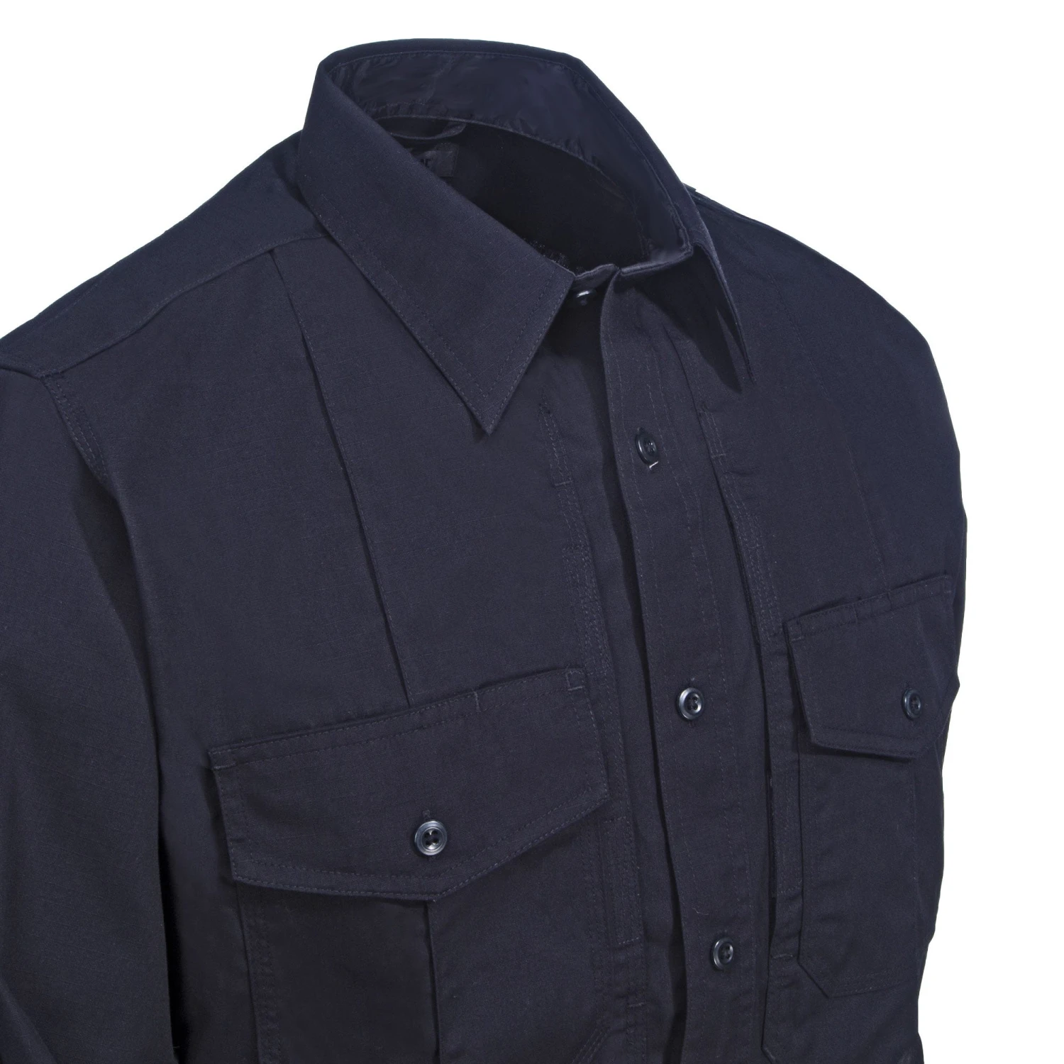 5.11 Tactical Shirts: Men's 72074 750 Midnight Navy Stryke Button Down Long Sleeve Shirt 3 5.11 Tactical Shirts: Men's 72074 750 Midnight Navy Stryke Button Down Long Sleeve Shirt