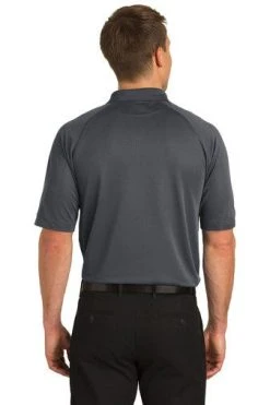 Port Authority Shirts: Men's TLK525 IG Iron Grey Tall Dry Zone Ottoman Polo 9 Port Authority Shirts: Men's TLK525 IG Iron Grey Tall Dry Zone Ottoman Polo -Work Attire Shop 5622 irongrey 2 tlk525irongreymodelback2 337w