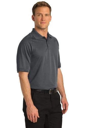 Port Authority Shirts: Men's TLK525 IG Iron Grey Tall Dry Zone Ottoman Polo 4 Port Authority Shirts: Men's TLK525 IG Iron Grey Tall Dry Zone Ottoman Polo - Image 2