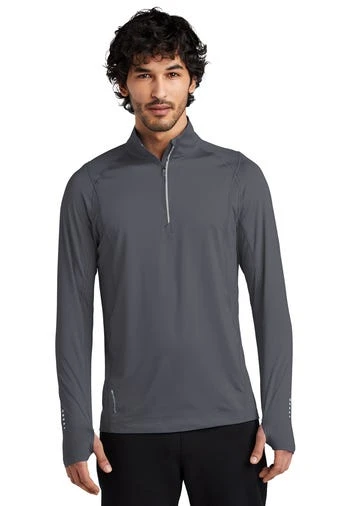 Ogio Shirts: Men's OE335 GGY Gear Grey Endurance Nexus 1/4-Zip Pullover 3 Ogio Shirts: Men's OE335 GGY Gear Grey Endurance Nexus 1/4-Zip Pullover