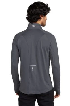 Ogio Shirts: Men's OE335 GGY Gear Grey Endurance Nexus 1/4-Zip Pullover 7 Ogio Shirts: Men's OE335 GGY Gear Grey Endurance Nexus 1/4-Zip Pullover -Work Attire Shop 6671 geargrey 2 oe335geargreymodelback2 337w