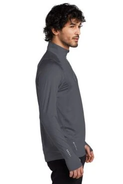 Ogio Shirts: Men's OE335 GGY Gear Grey Endurance Nexus 1/4-Zip Pullover 6 Ogio Shirts: Men's OE335 GGY Gear Grey Endurance Nexus 1/4-Zip Pullover -Work Attire Shop 6671 geargrey 3 oe335geargreymodelside2 337w