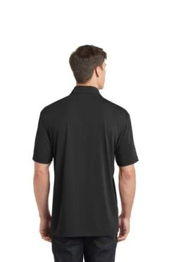Port Authority Shirts: Men's K568 BLK Black Cotton Touch Performance Polo -Work Attire Shop 6673 black 2 k568blackmodelback 337w