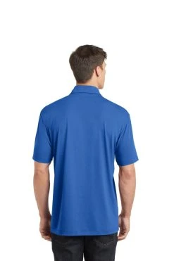 Port Authority Shirts: Men's K568 SB Strong Blue Cotton Touch Performance Polo -Work Attire Shop 6673 strongblue 2 k568strongbluemodelback 1200w