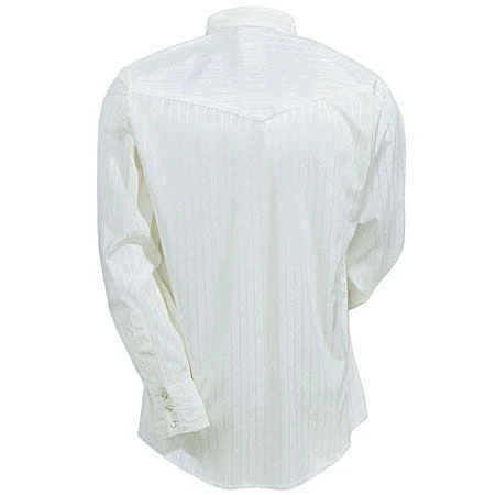 Wrangler Shirts: Men's Light Tan 75226 TN Western Dobby Stripe Long Sleeve Shirt 3 Wrangler Shirts: Men's Light Tan 75226 TN Western Dobby Stripe Long Sleeve Shirt