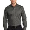 Port Authority Shirts: Men's S663 STGY Sterling Grey Button Down SuperPro Twill Shirt 2 Port Authority Shirts: Men's S663 STGY Sterling Grey Button Down SuperPro Twill Shirt -Work Attire Shop 7607 sterlinggy 1 s663sterlinggymodelfront3 337w