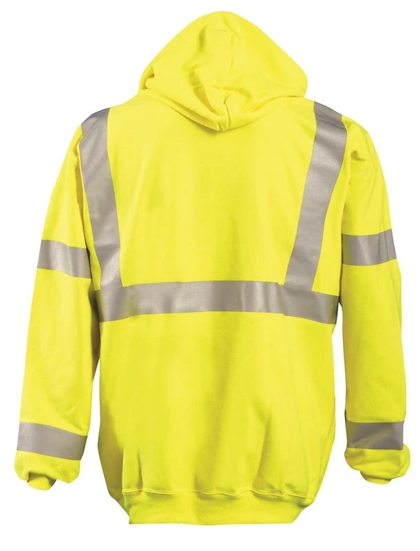 OccuNomix Sweatshirts: Men's FR SM2213 Yellow Flame Resistant Pullover Hoodie 4 OccuNomix Sweatshirts: Men's FR SM2213 Yellow Flame Resistant Pullover Hoodie - Image 2