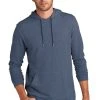 District Sweatshirts: Men's DT571 WI Washed Indigo Featherweight French Terry Hoodie 1 District Sweatshirts: Men's DT571 WI Washed Indigo Featherweight French Terry Hoodie -Work Attire Shop 9747 washedindigo 1 dt571washedindigomodelfront 1200w