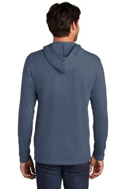 District Sweatshirts: Men's DT571 WI Washed Indigo Featherweight French Terry Hoodie 7 District Sweatshirts: Men's DT571 WI Washed Indigo Featherweight French Terry Hoodie -Work Attire Shop 9747 washedindigo 2 dt571washedindigomodelback 1200w