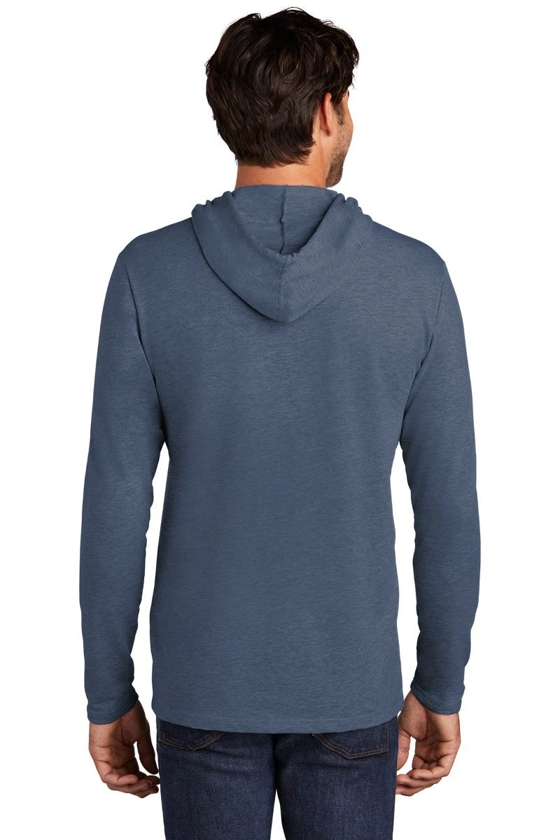 District Sweatshirts: Men's DT571 WI Washed Indigo Featherweight French Terry Hoodie 5 District Sweatshirts: Men's DT571 WI Washed Indigo Featherweight French Terry Hoodie - Image 3