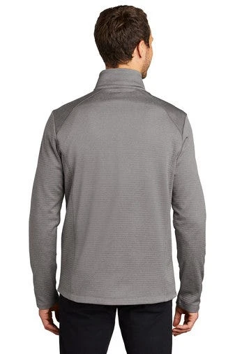 Port Authority Sweatshirts: Men's F248 GGH Gusty Grey Heather Diamond 1/4 Zip Pull Over 5 Port Authority Sweatshirts: Men's F248 GGH Gusty Grey Heather Diamond 1/4 Zip Pull Over - Image 3