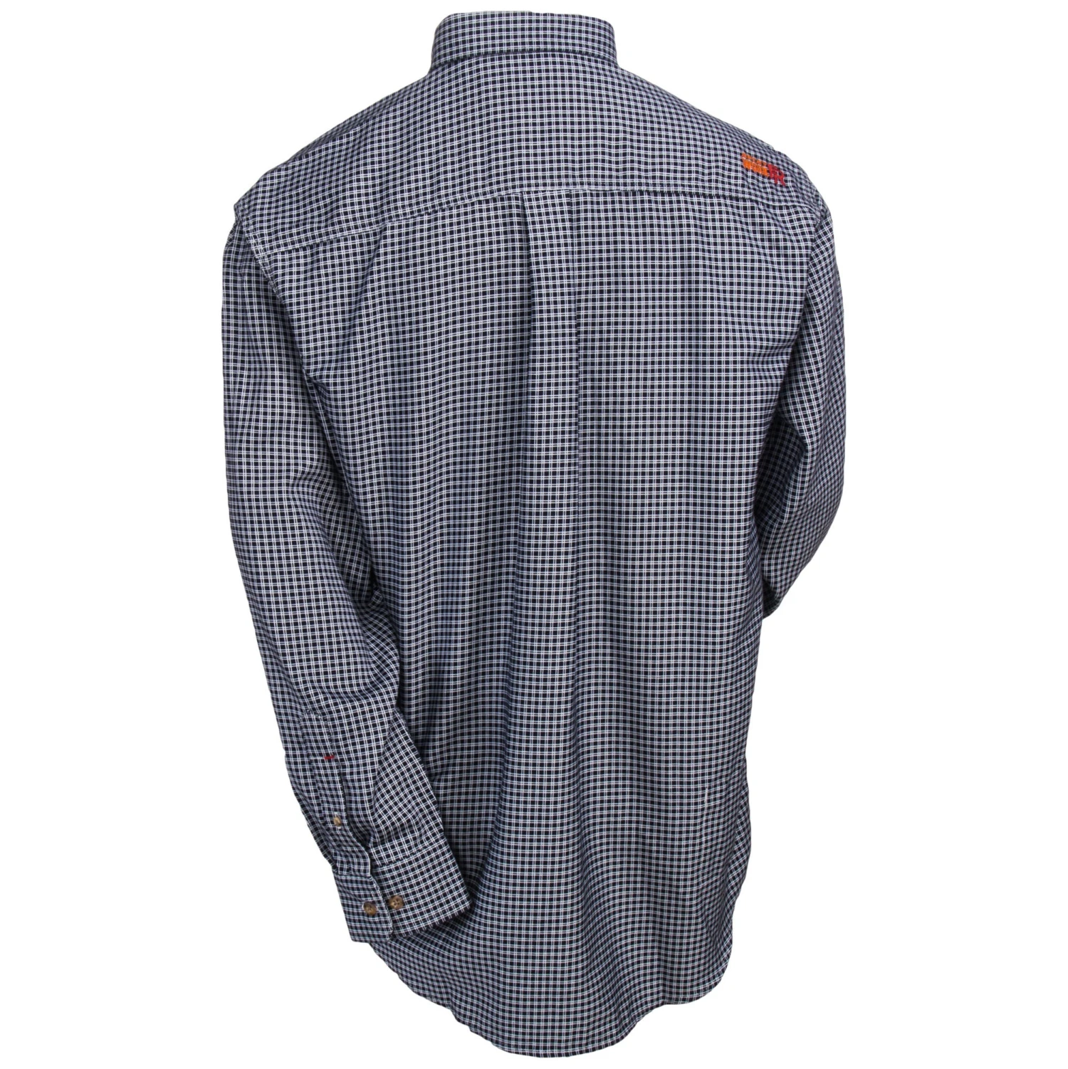Ariat FR Work Shirts: Flame-Resistant CAT 2 Men's 10013513 Blue Plaid Twill Work Shirt 5 Ariat FR Work Shirts: Flame-Resistant CAT 2 Men's 10013513 Blue Plaid Twill Work Shirt - Image 3
