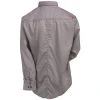 Ariat Work FR Shirts: FR Solid Silver Fox Men's 10012253 Long-Sleeve Twill Shirt