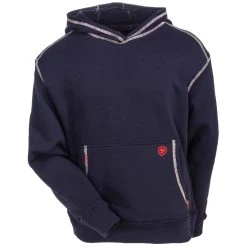 Ariat Work FR Sweatshirts: FR Polartec Men's 10013514 Insulated Water-Resistant Navy Blue Hoodie 10 Ariat Work FR Sweatshirts: FR Polartec Men's 10013514 Insulated Water-Resistant Navy Blue Hoodie -Work Attire Shop ariat 10013514 nvy f 01