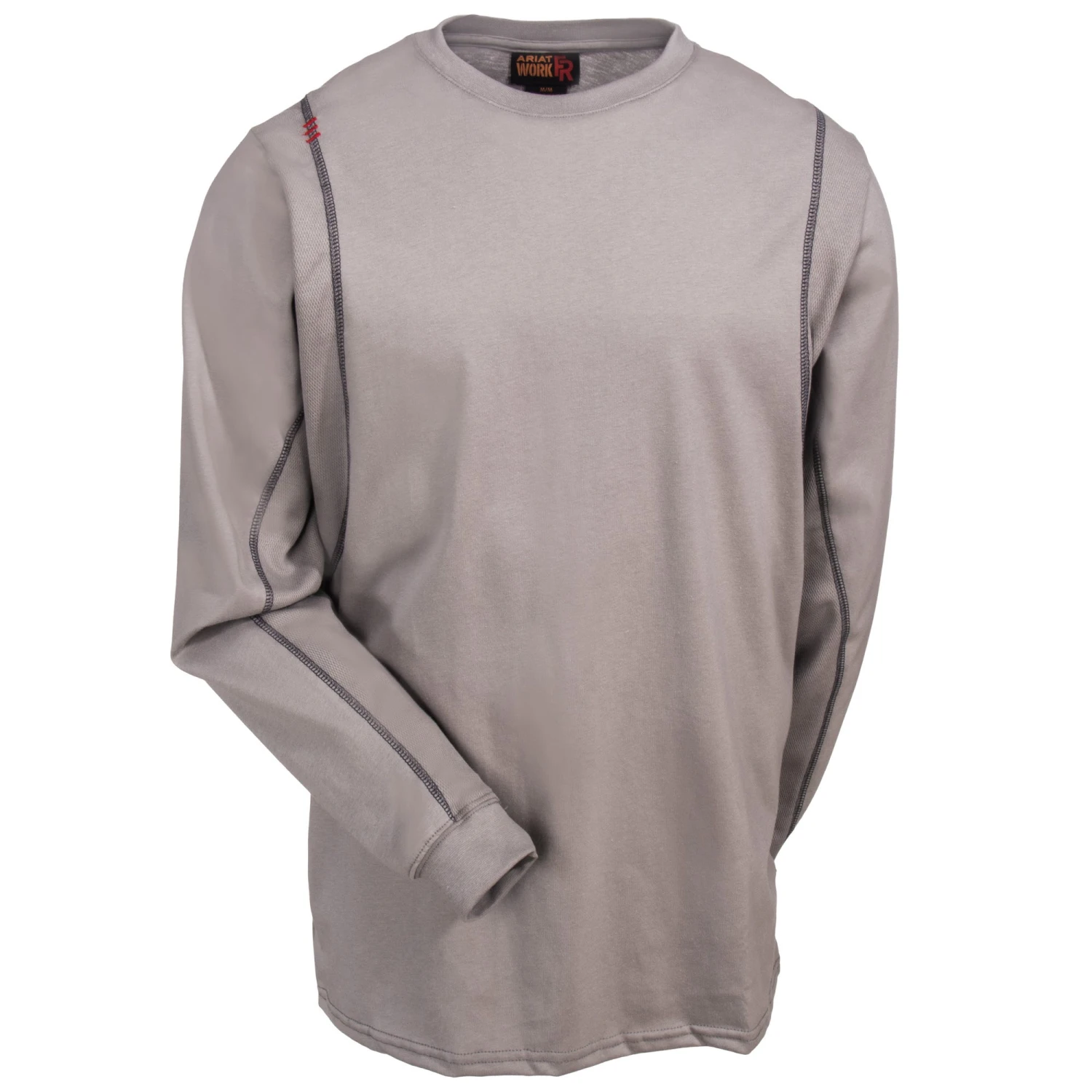 Ariat Work FR Shirts: FR AC 10019015 Silver Fox Men's Long-Sleeve Shirt 4 Ariat Work FR Shirts: FR AC 10019015 Silver Fox Men's Long-Sleeve Shirt - Image 2