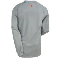Ariat Shirts: Men's 10012258 Flame-Resistant Long-Sleeve Silver Fox Crew Shirt