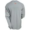 Ariat Shirts: Men's 10013519 Flame-Resistant Long-Sleeve Silver Fox Henley Shirt