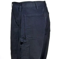 Carhartt Pants: Men's B11 BLK Black Cotton Duck Dungaree Pants 8 Carhartt Pants: Men's B11 BLK Black Cotton Duck Dungaree Pants -Work Attire Shop b11blk carharttl 01