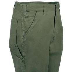 Carhartt Pant: B324 ARG Men's Army Green Relaxed Fit Dungarees 9 Carhartt Pant: B324 ARG Men's Army Green Relaxed Fit Dungarees -Work Attire Shop b324arg carharttr 01