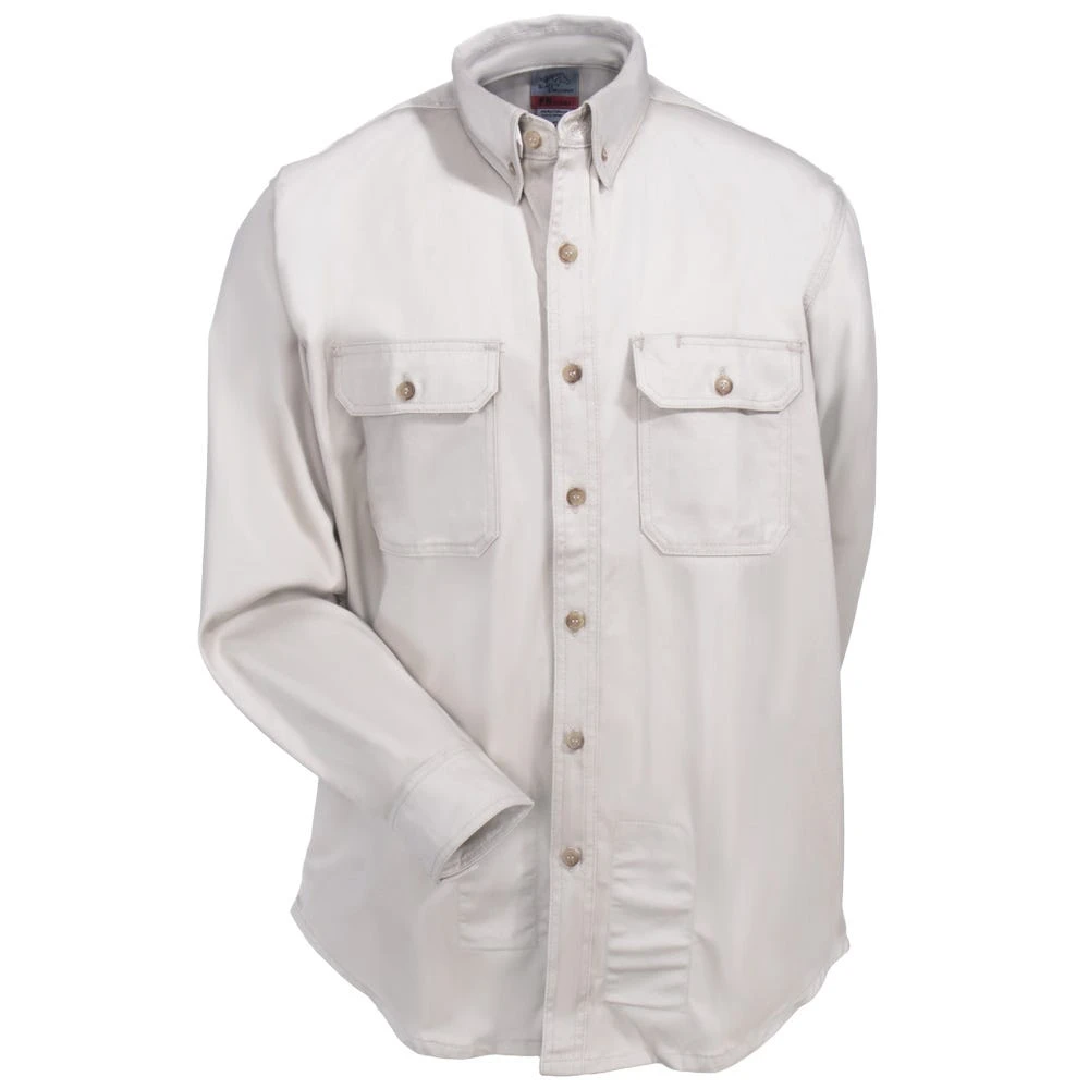 Black Stallion Shirts: Men's WF2110 ST Flame-Resistant TruGuard 300 FR Khaki Long-Sleeve Button-Down Shirt 5 Black Stallion Shirts: Men's WF2110 ST Flame-Resistant TruGuard 300 FR Khaki Long-Sleeve Button-Down Shirt - Image 3